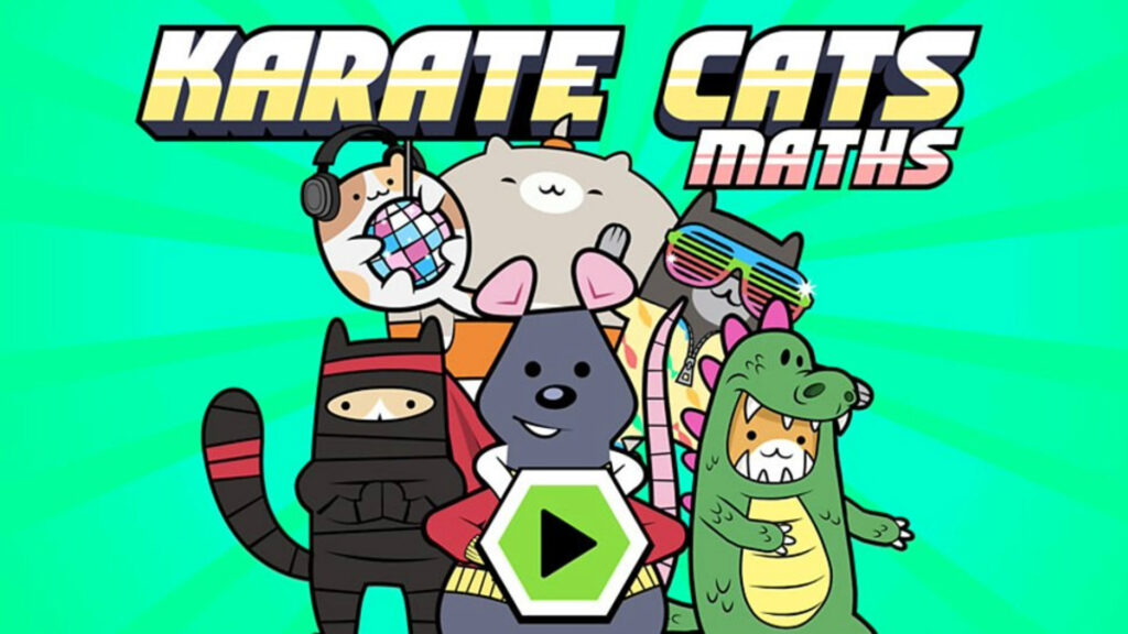 Karate Cats Maths logo